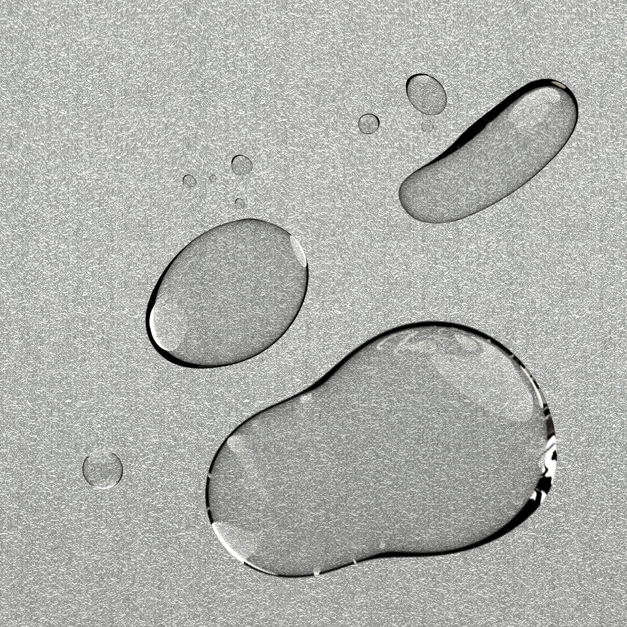 PENGI Outdoor Curtains Waterproof - Desert Misty Gray