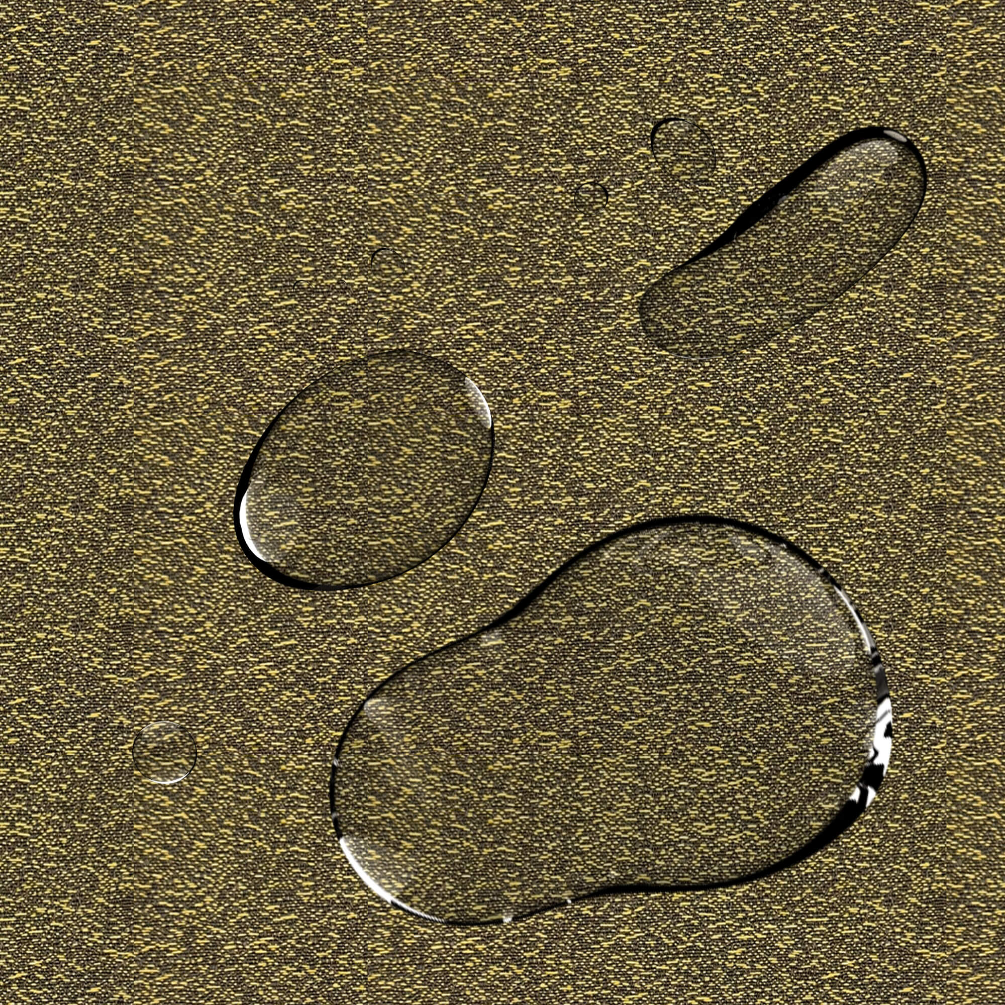 PENGI Outdoor Curtains Waterproof - Desert Brown Gold