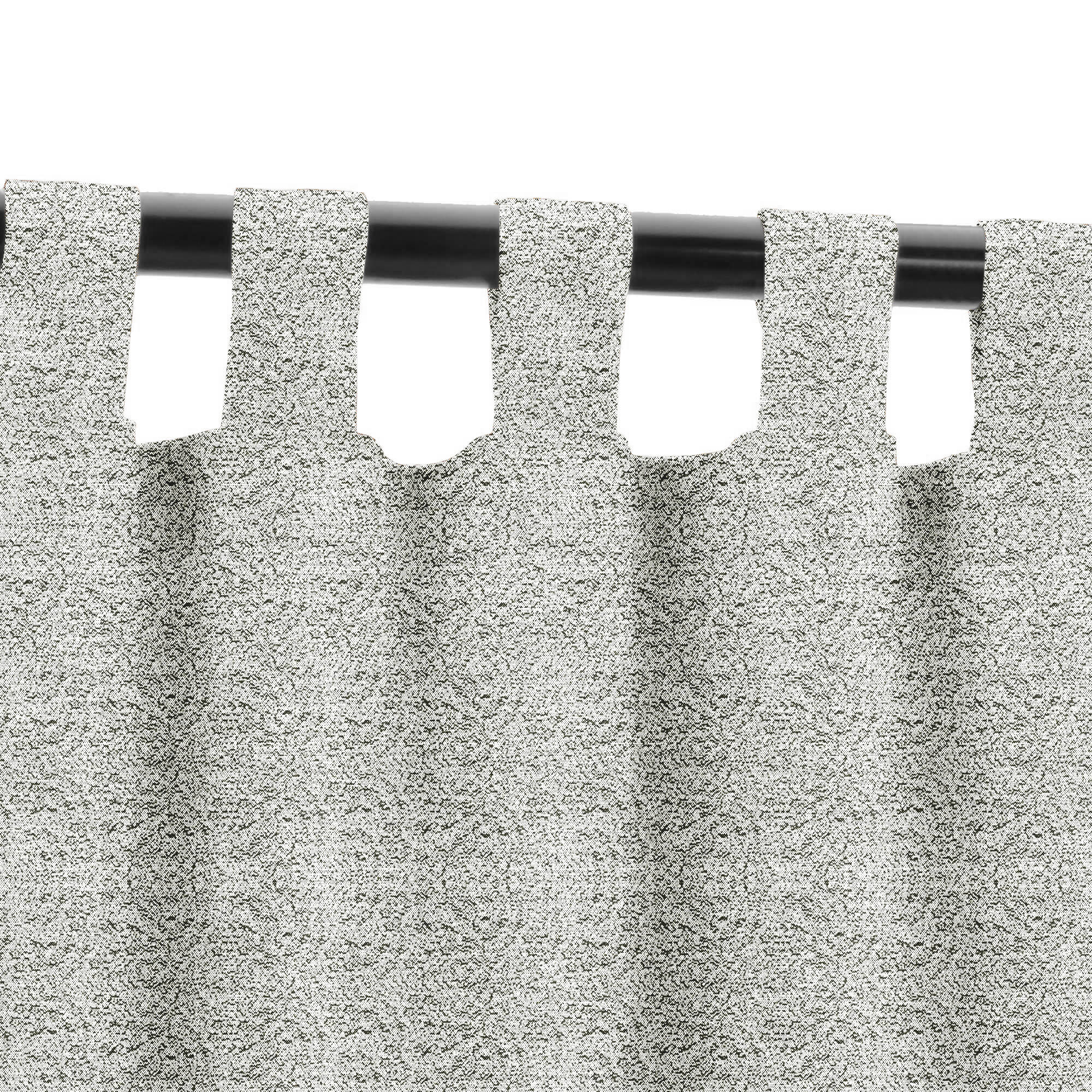 PENGI Outdoor Curtains Waterproof - Desert Black and White