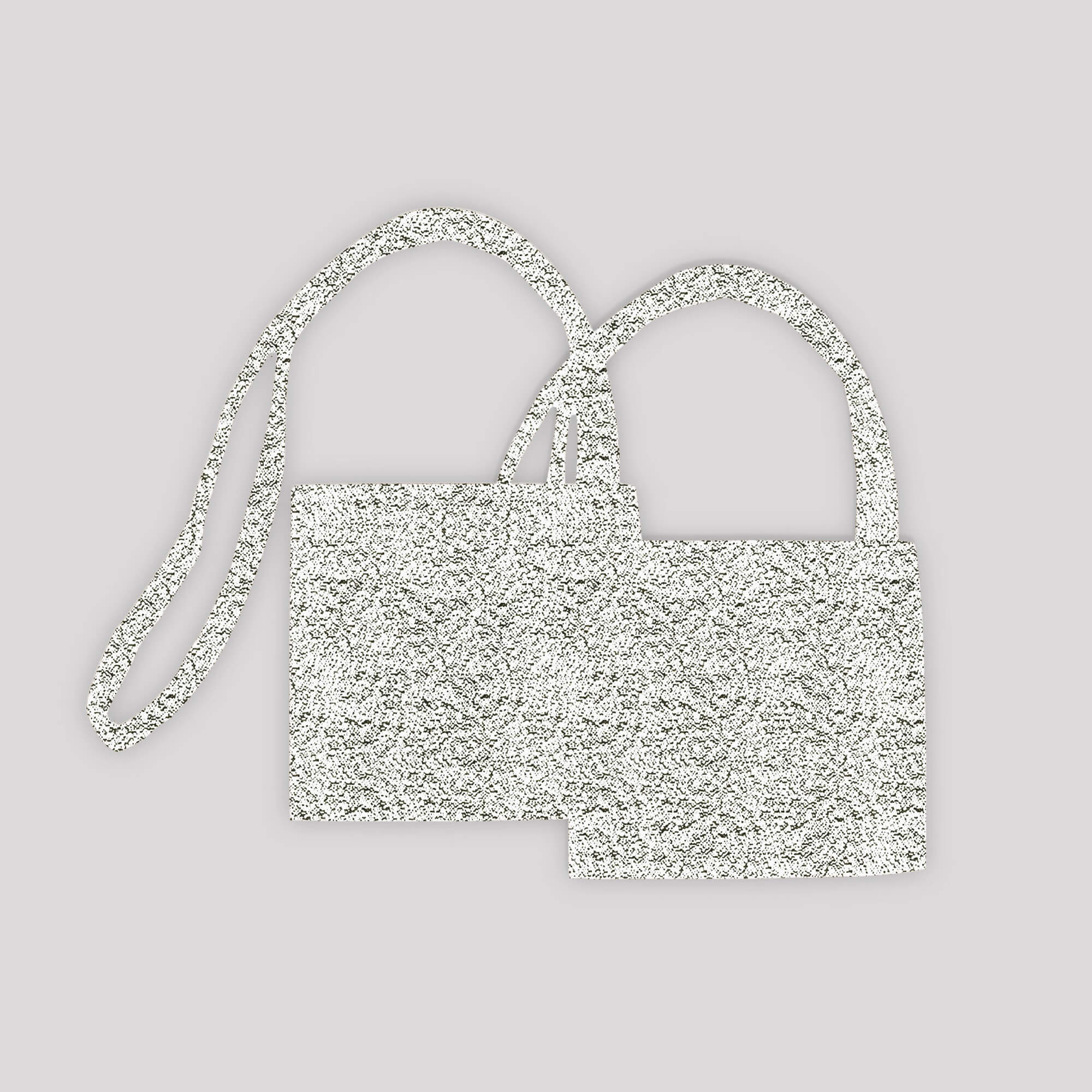 PENGI Outdoor Curtains Waterproof - Desert Black and White