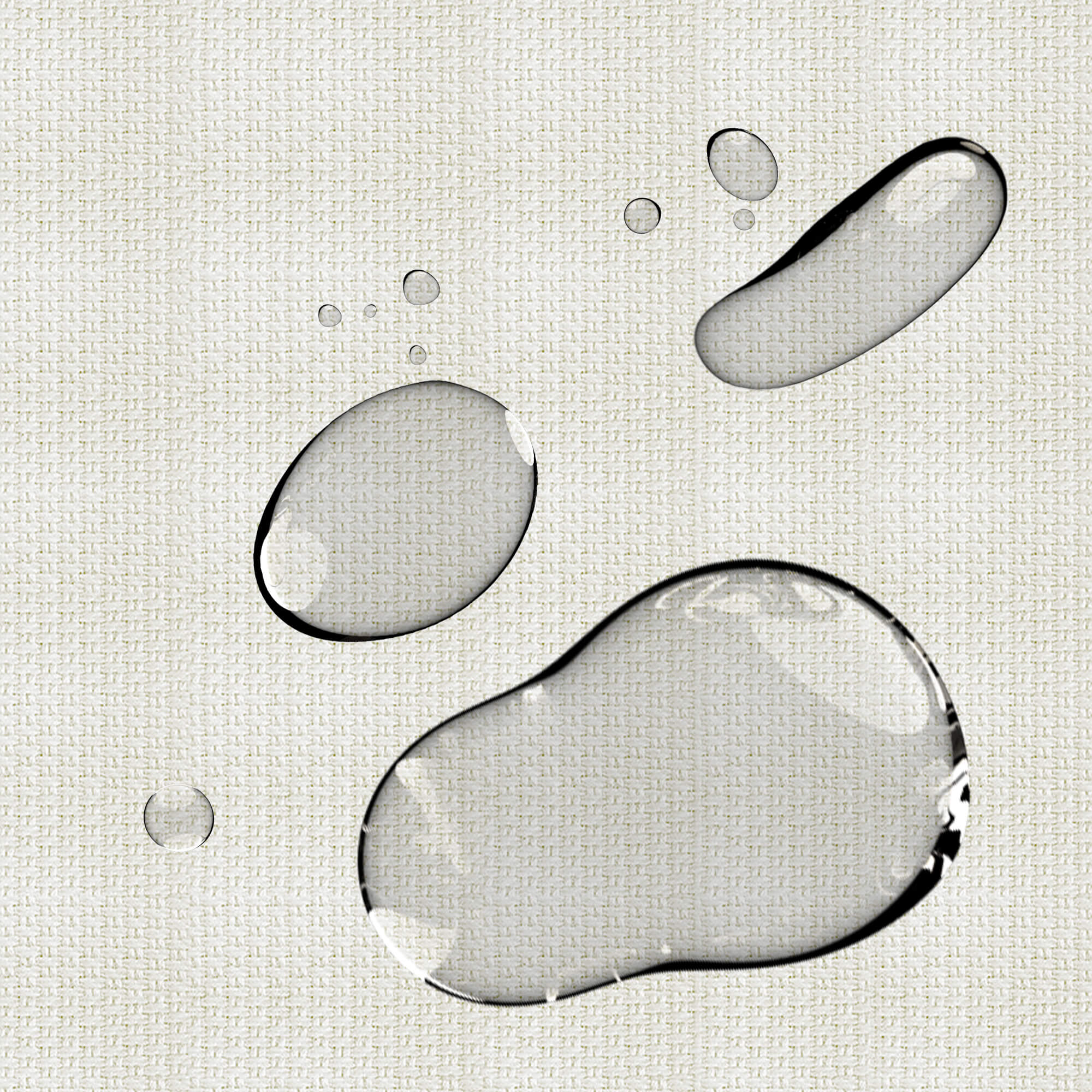 PENGI Outdoor Curtains Waterproof - Desert Milk White