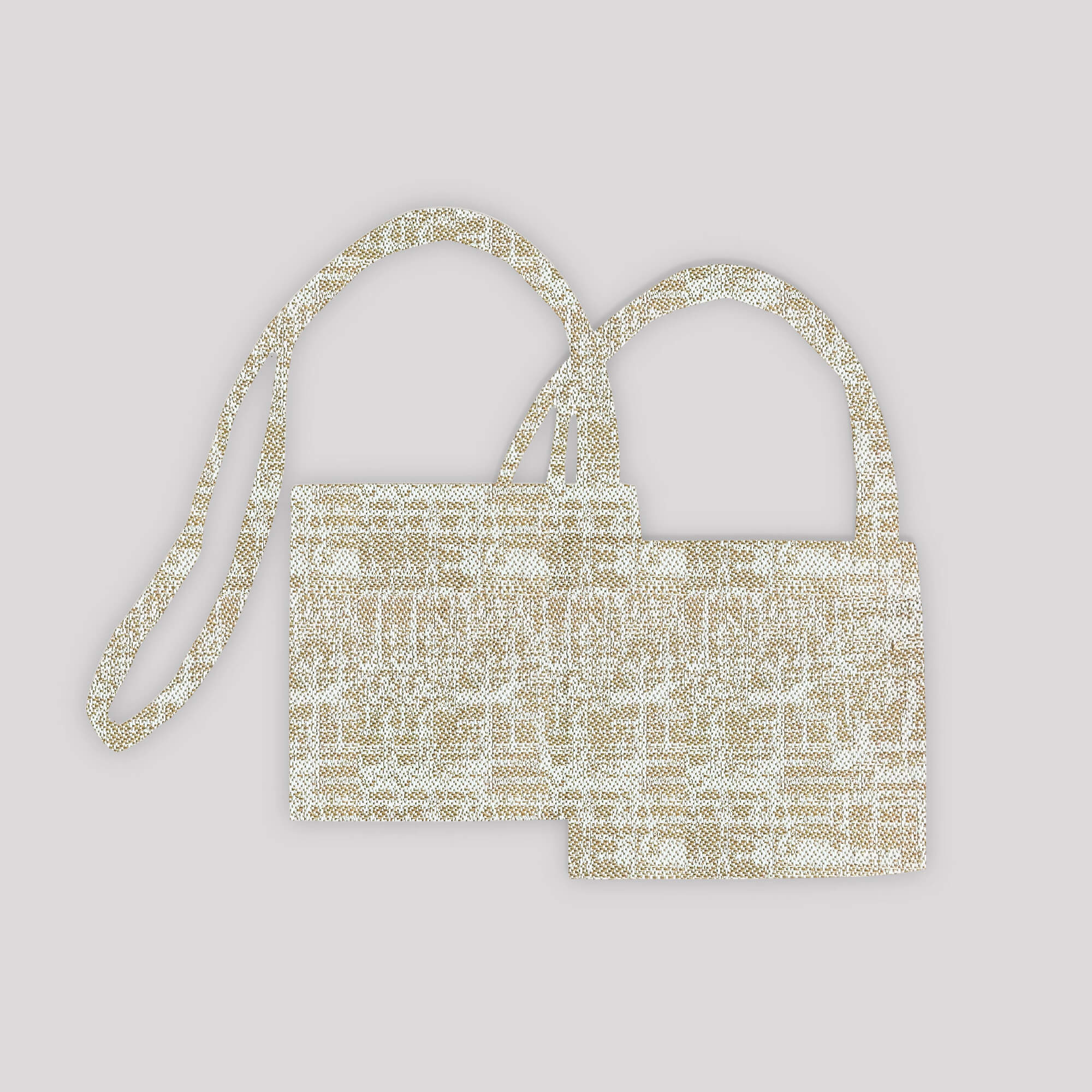 PENGI Outdoor Curtains Waterproof - Scenery Warm Sand