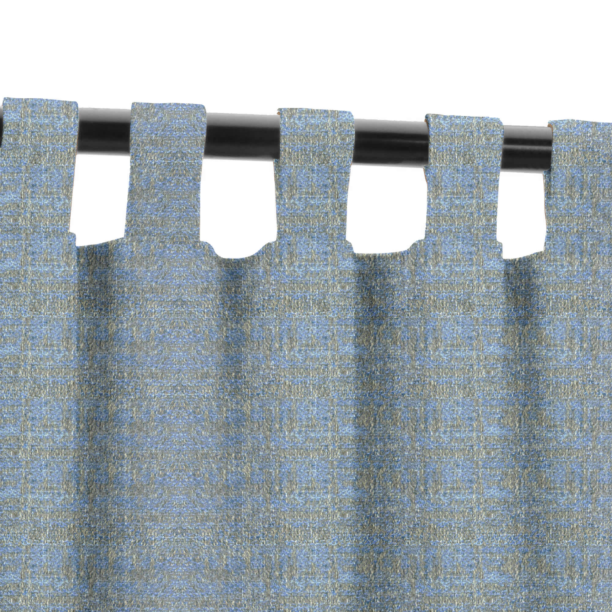 PENGI Outdoor Curtains Waterproof - Scenery Gray Blue