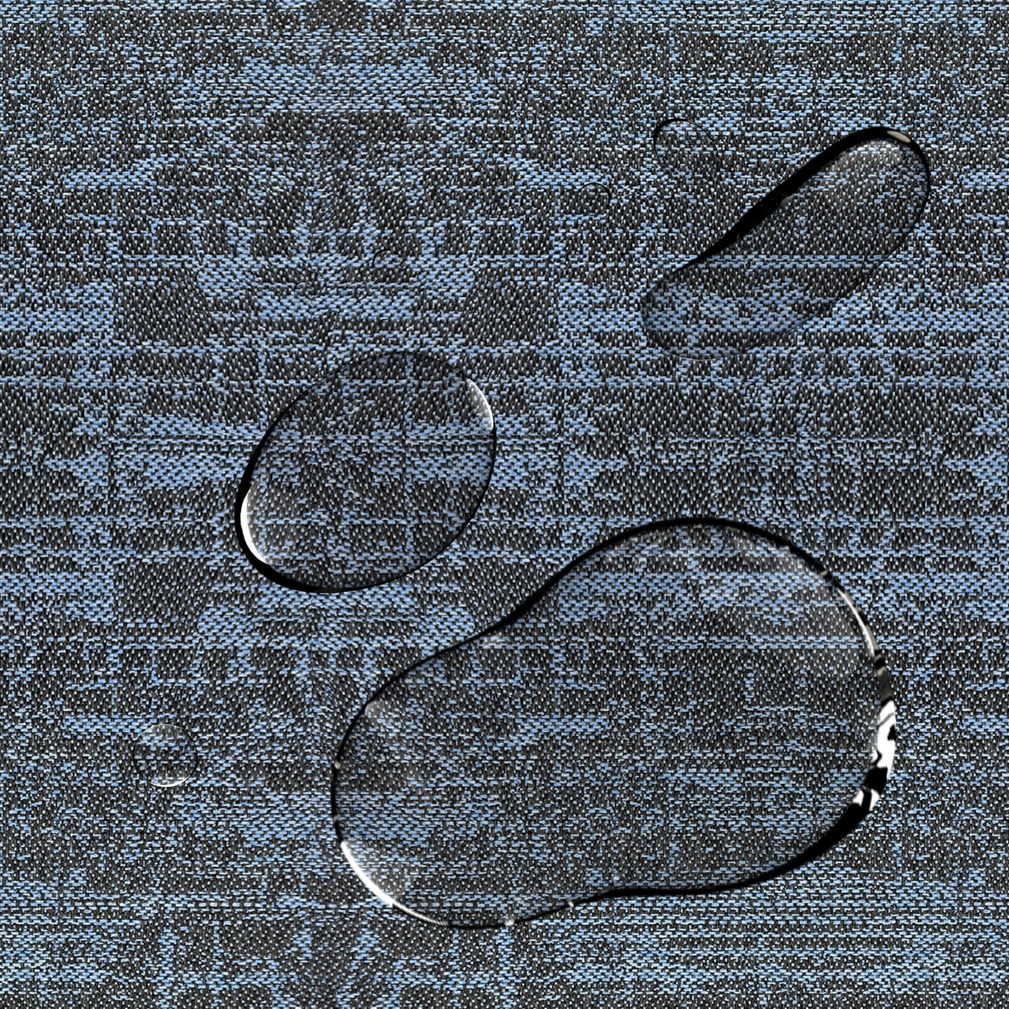 PENGI Outdoor Curtains Waterproof - Scenery Country Blue