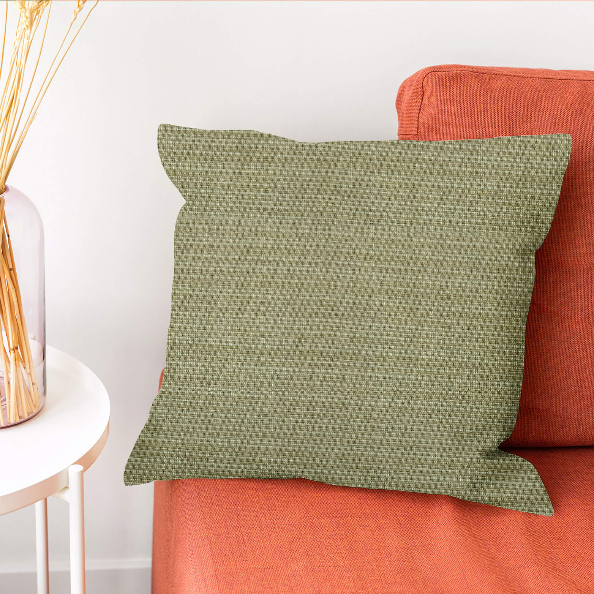 PENGI Waterproof Outdoor Pillow Cover 1 Pcs - Bamboo Gray Green