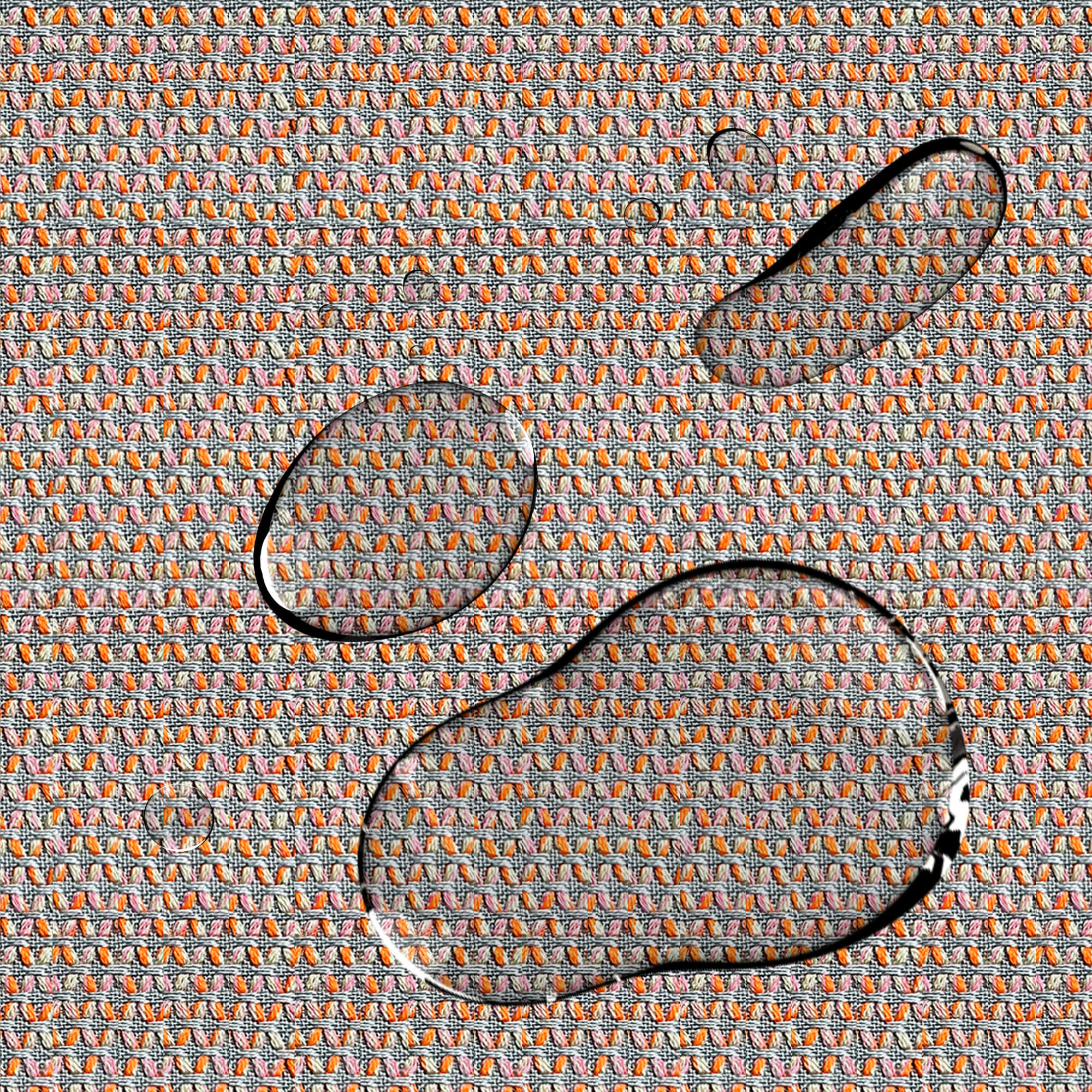 PENGI Waterproof Outdoor Pillow Cover 1 Pcs - Furcation Orange