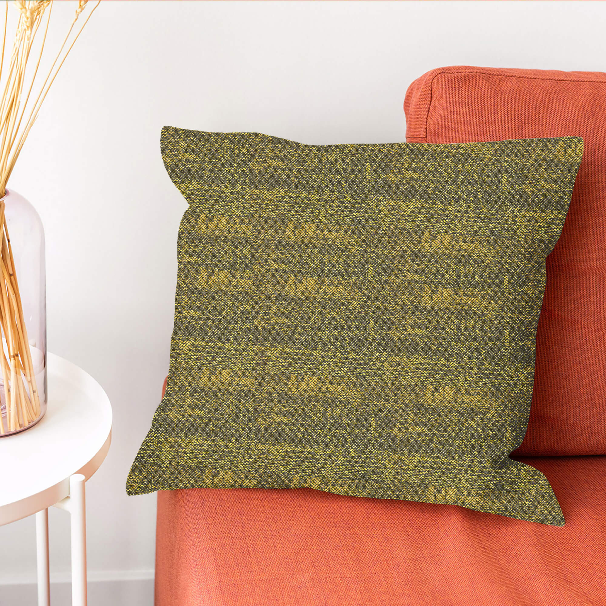 PENGI Waterproof Outdoor Pillow Cover 1 Pcs - Scenery Brown Gold