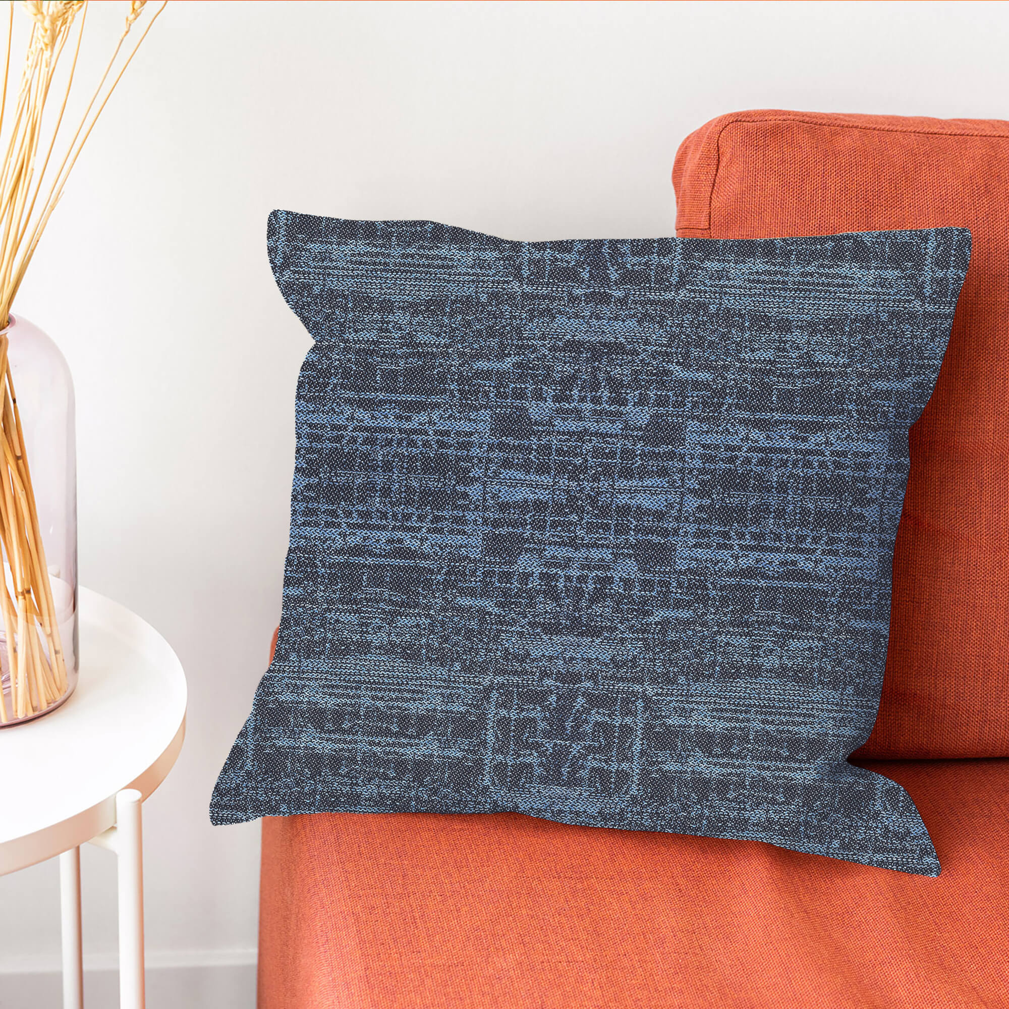 PENGI Waterproof Outdoor Pillow Cover 1 Pcs - Scenery Country Blue