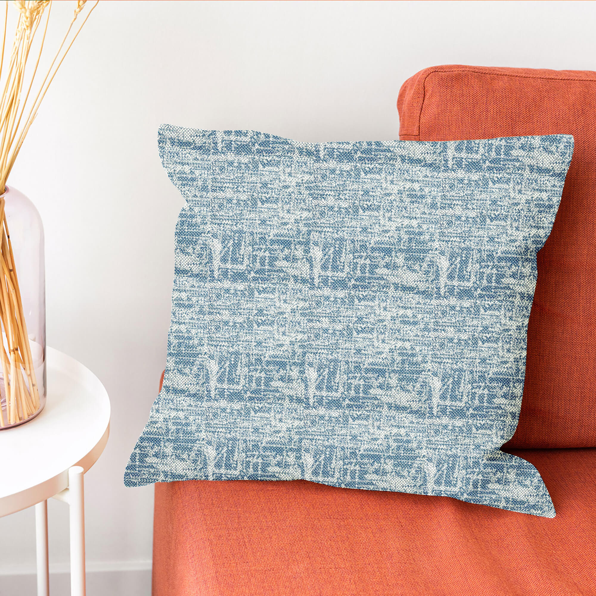 PENGI Waterproof Outdoor Pillow Cover 1 Pcs - Scenery Crystal Blue