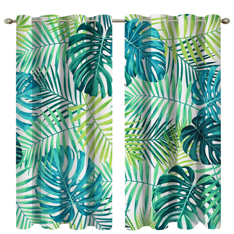 SNOWCITY Outdoor Plant Curtains 2-Panel
