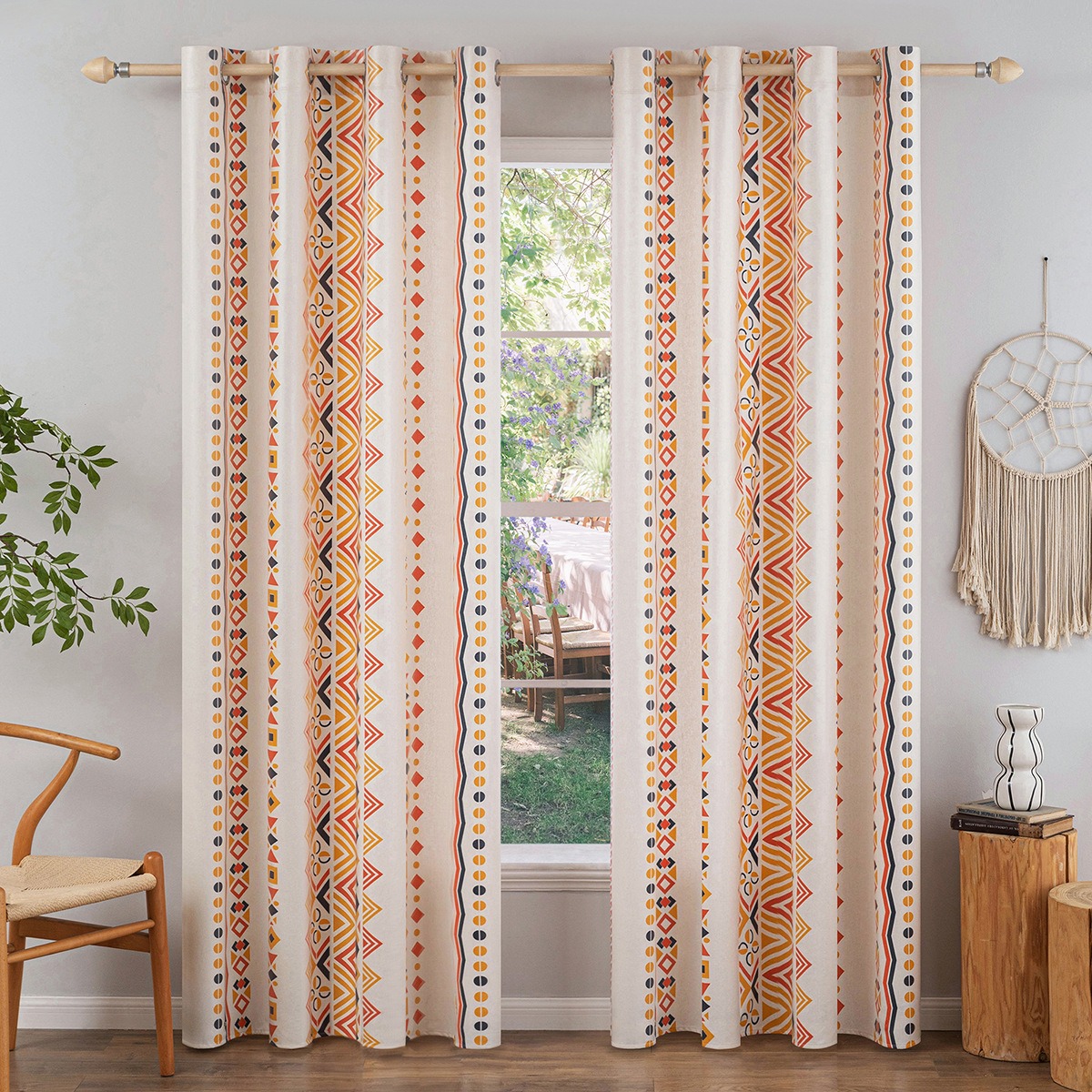 SNOWCITY Bohemian Curtain ?for Outdoor