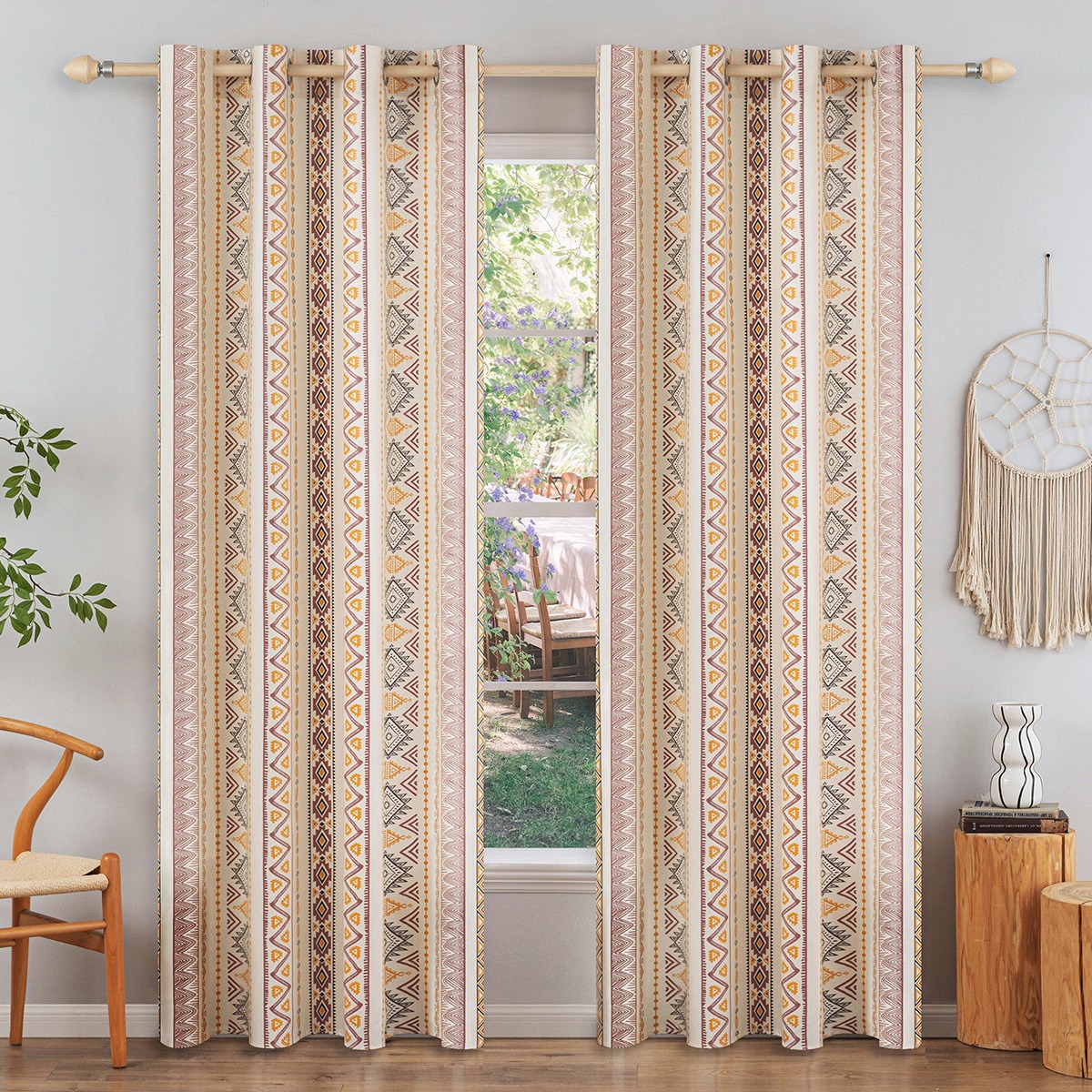 SNOWCITY Bohemian Curtain ?for Outdoor