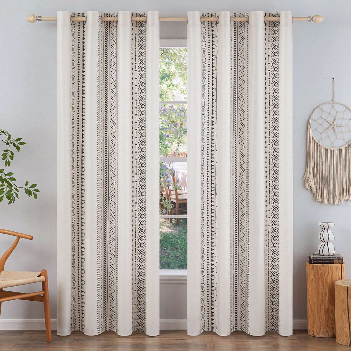 SNOWCITY Bohemian Curtain ?for Outdoor