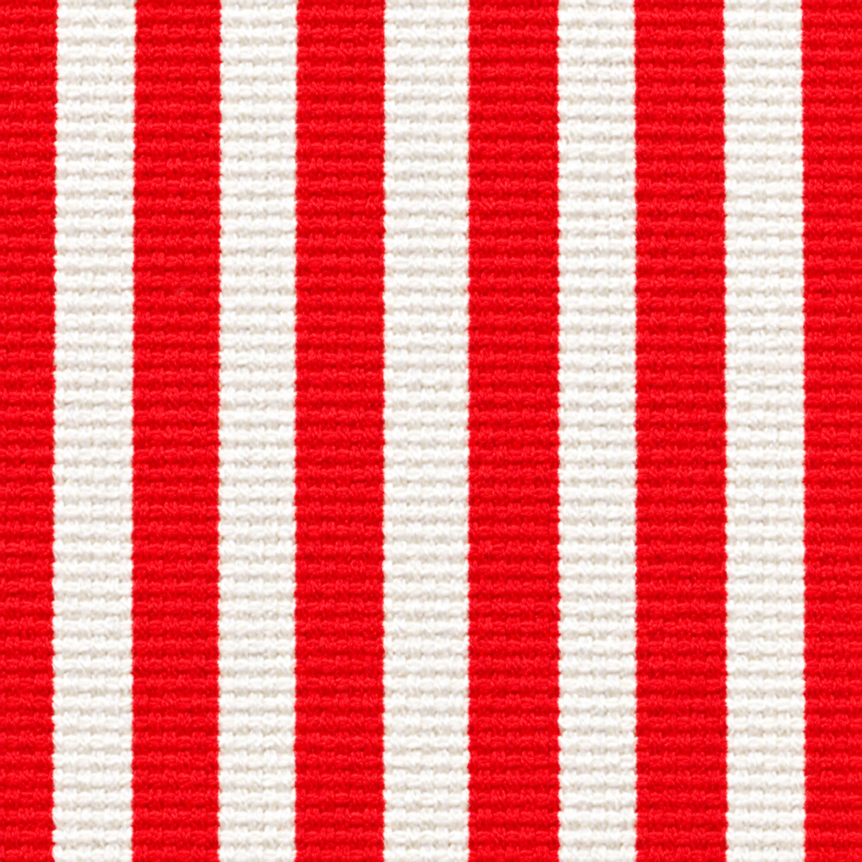 SNOWCITY Striped Outdoor Waterproof Throw Pillow with Insert - Red