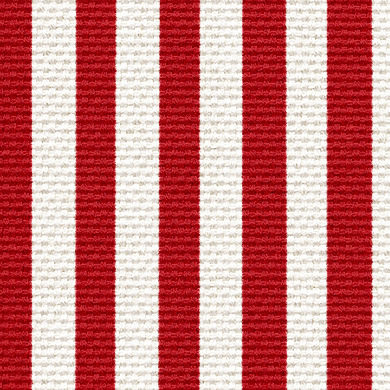 SNOWCITY Striped Outdoor Waterproof Throw Pillow with Insert - Rococco Red