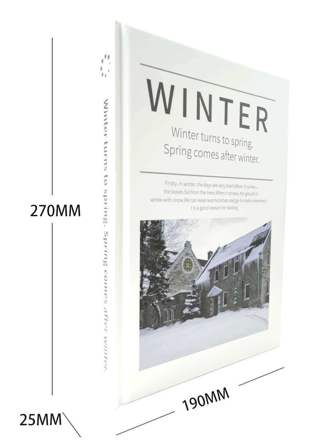 Snowcity Decorative Books for Patio