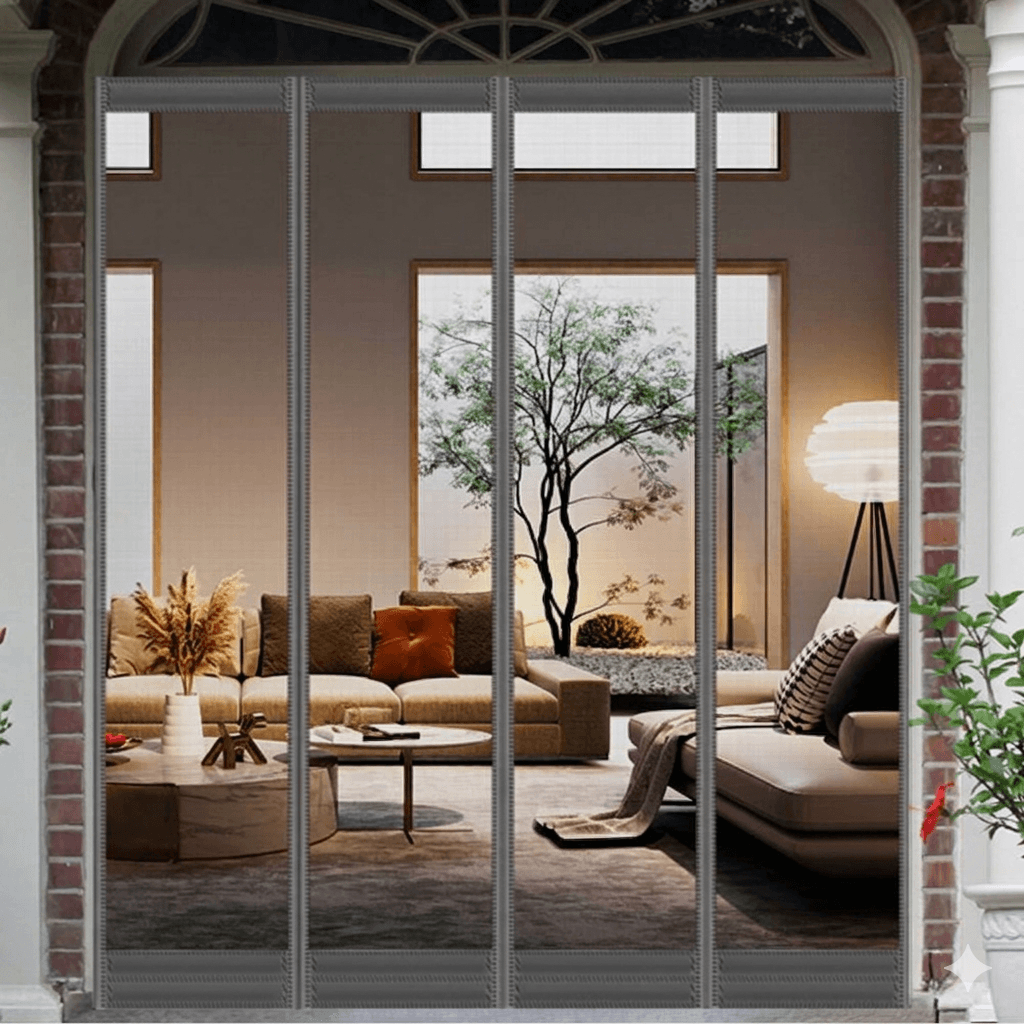 SNOWCITY Heavy Duty Door Screen Magnetic Closure - Bugs Out