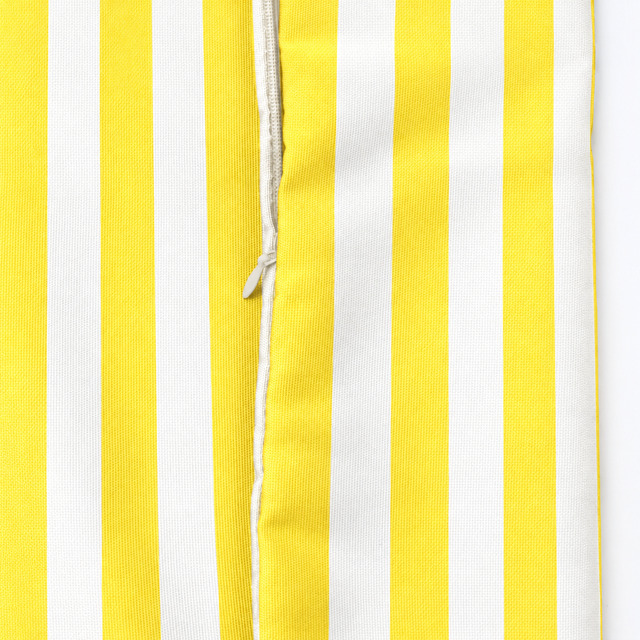 SNOWCITY Striped Outdoor Waterproof Throw Pillow with Insert - Yellow