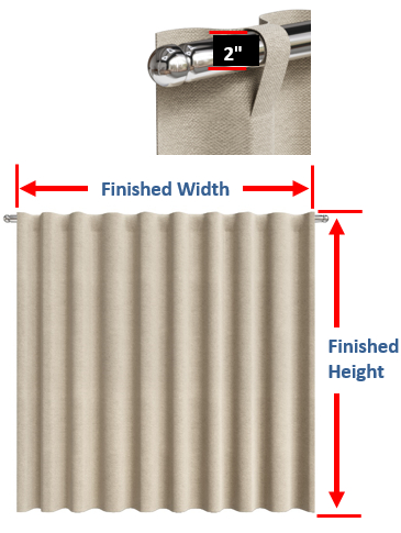 Snowcity Outdoor Curtains Waterproof 1 Panel - Silver Gray