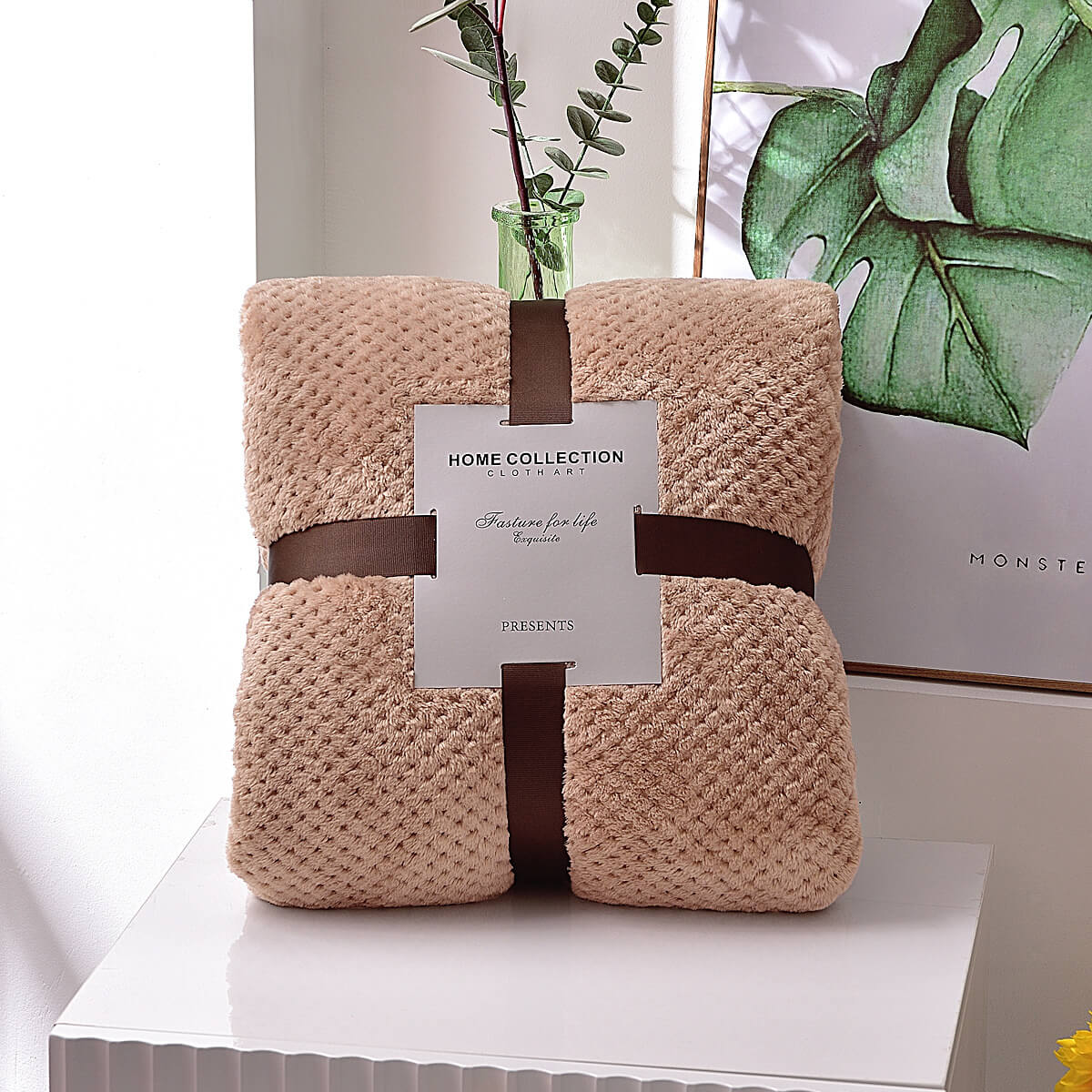 Flannel Throw Blanket for Patio Sofa 18inch-39inch