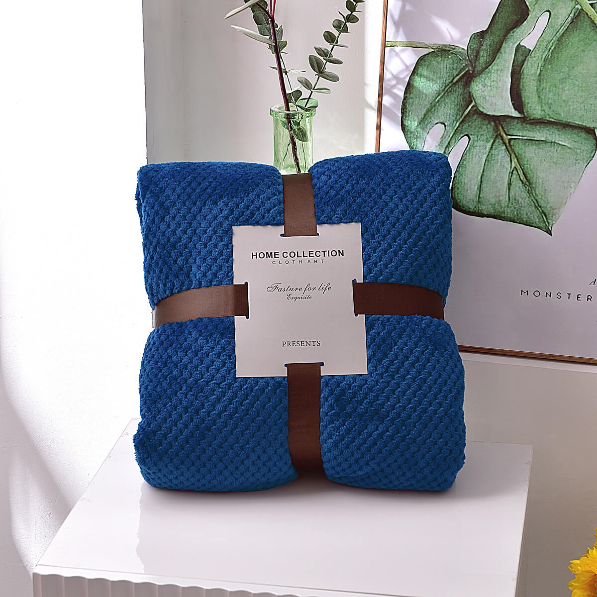 Flannel Throw Blanket for Patio Sofa 18inch-39inch