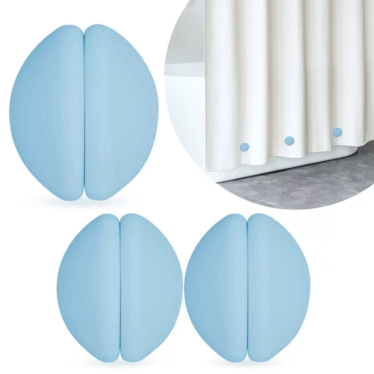 Outdoor curtain weights