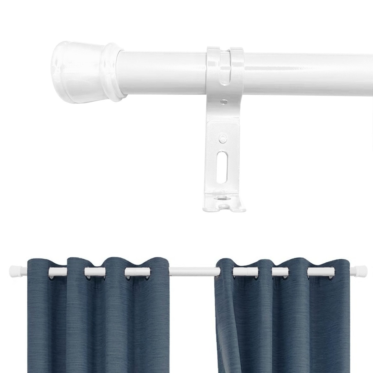 Snowcity outdoor curtain rods