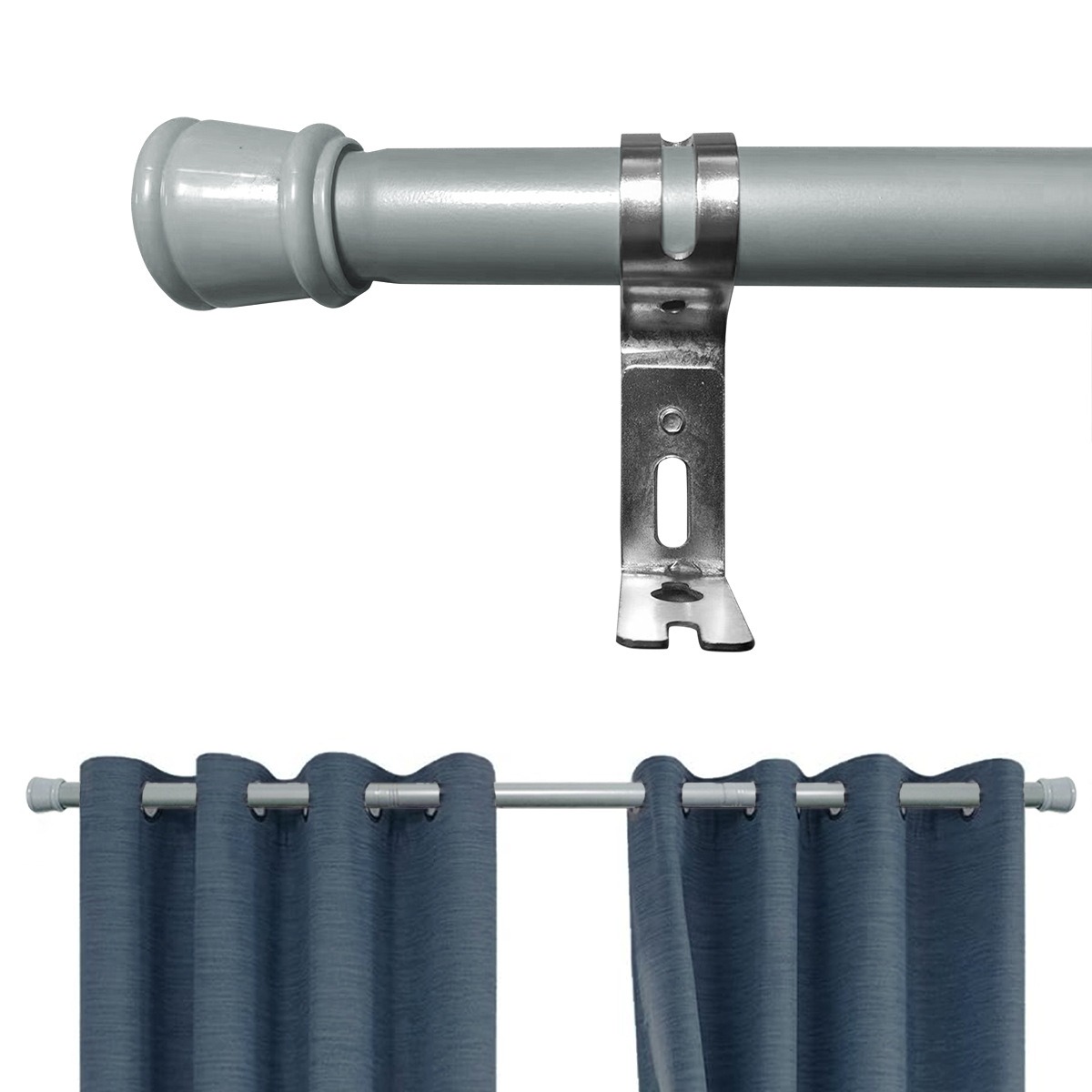 Snowcity outdoor curtain rods