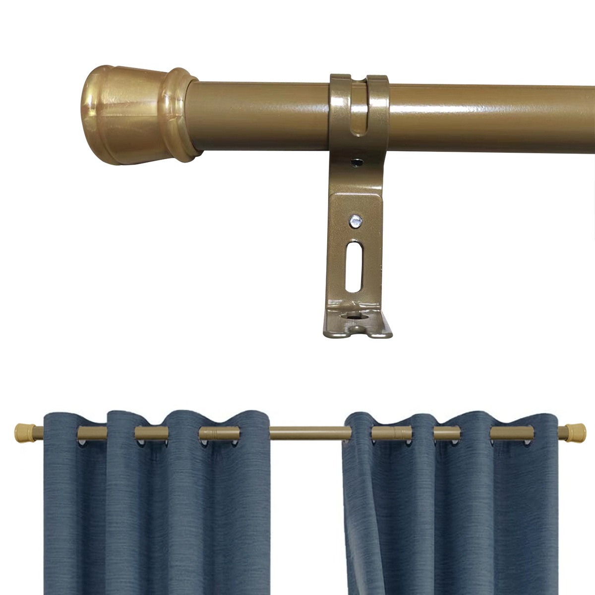 Snowcity outdoor curtain rods
