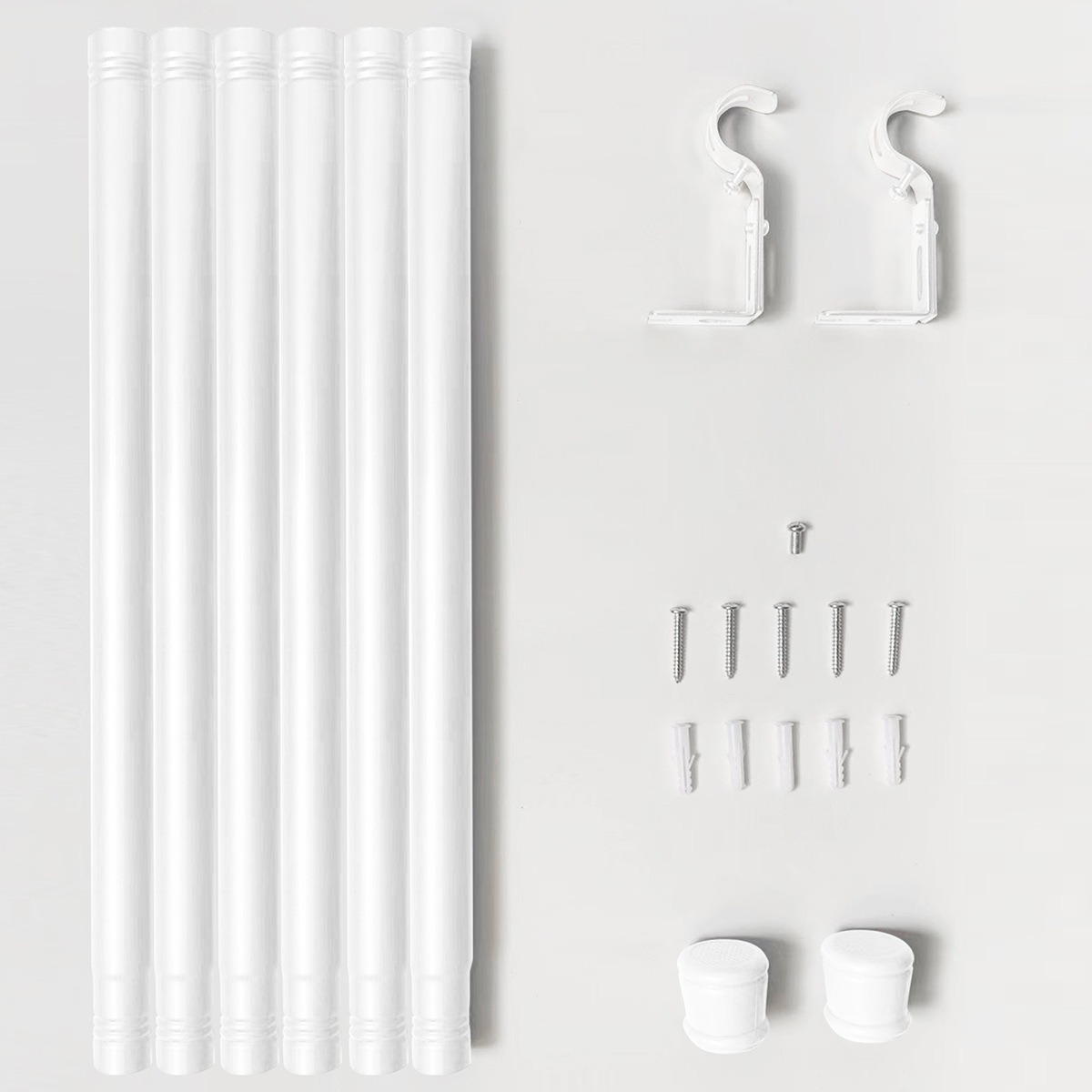 Snowcity outdoor curtain rods
