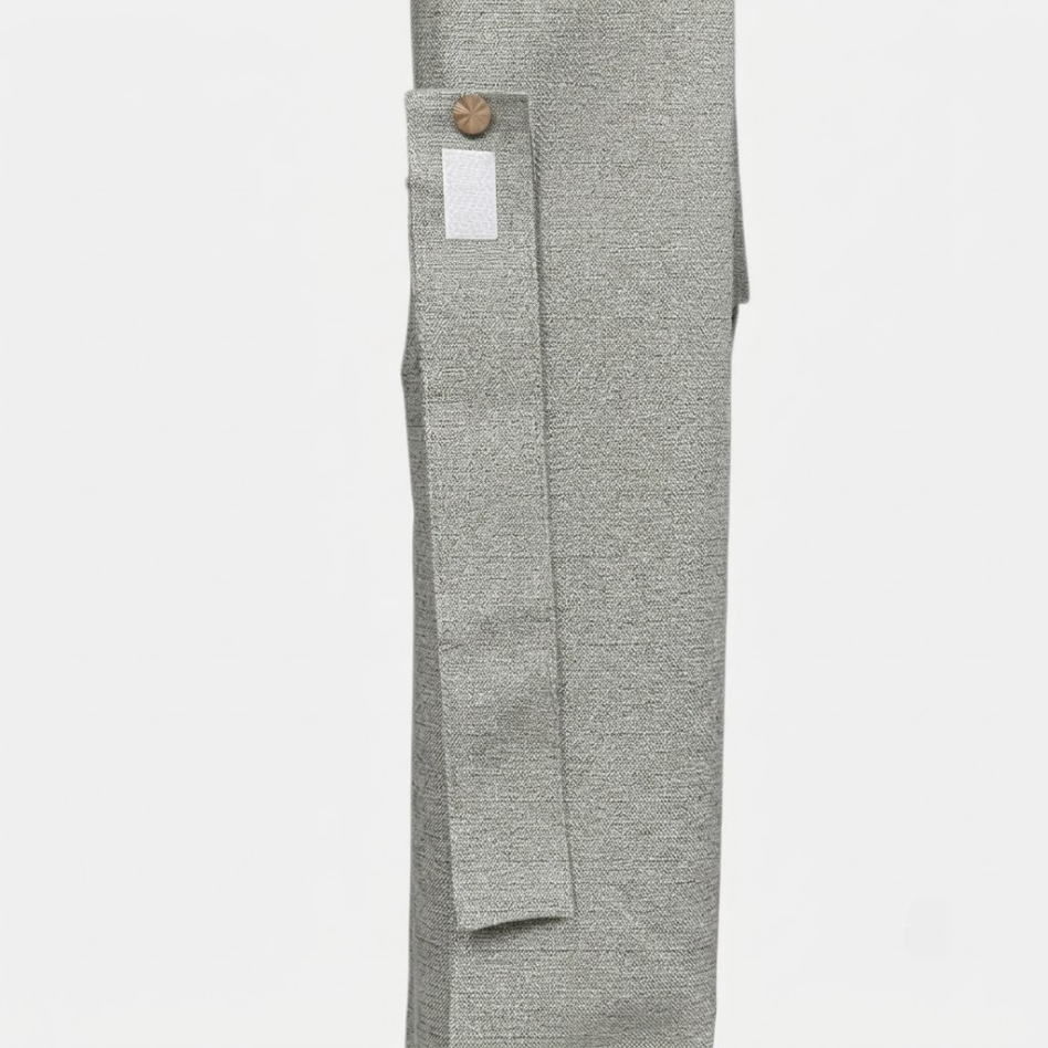 PENGI Outdoor Curtains Waterproof - Desert Star Light Gray