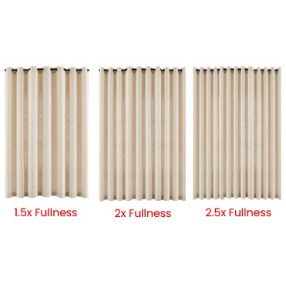 Snowcity Outdoor Curtains Waterproof 1 Panel - Silver Gray