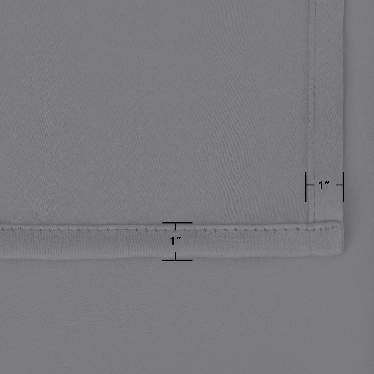 Snowcity Outdoor Curtains Waterproof 1 Panel - Silver Gray