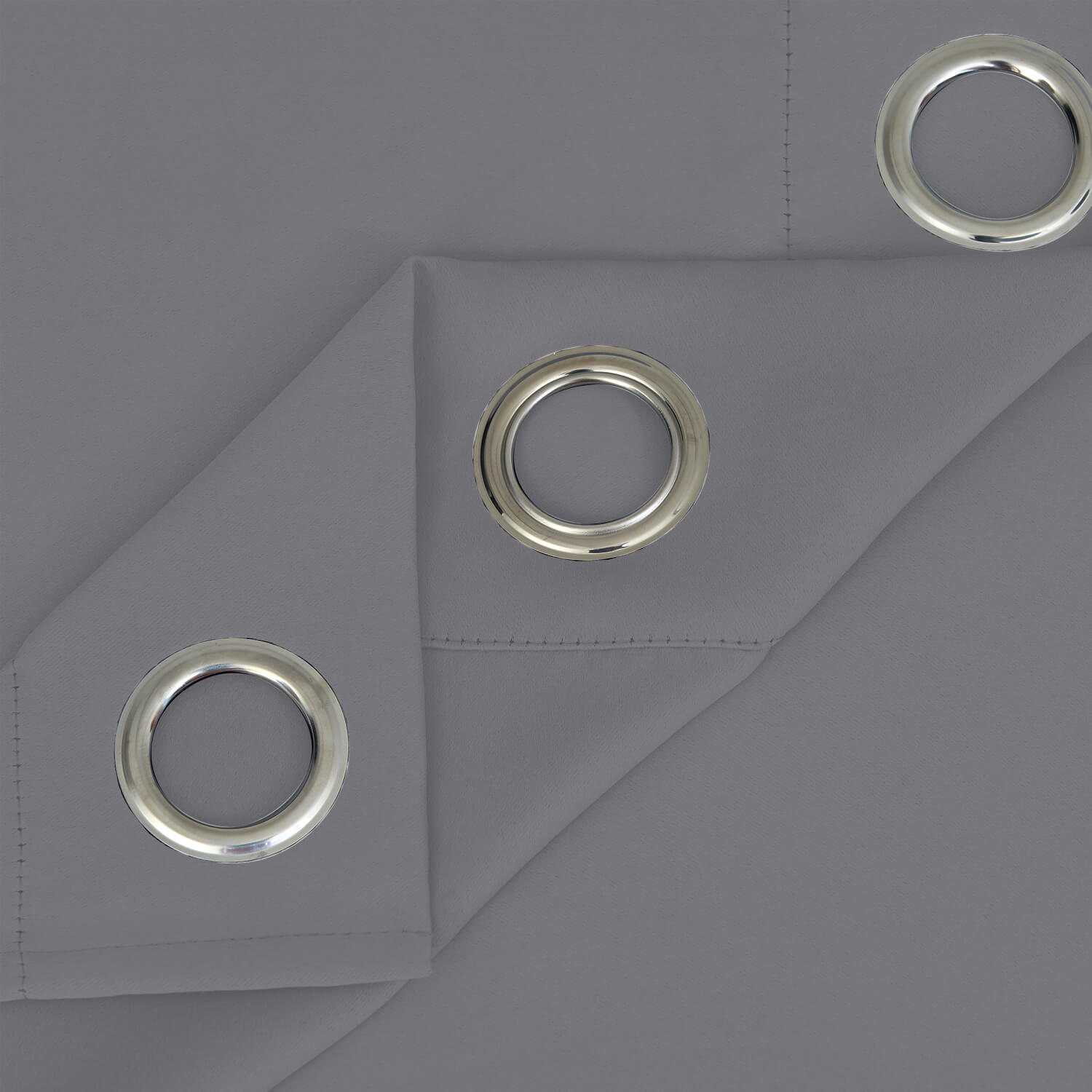 Snowcity Outdoor Curtains Waterproof 1 Panel - Silver Gray