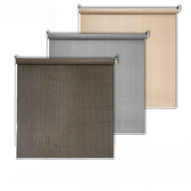 SNOWCITY Outdoor Roller Shades for Patio Doors