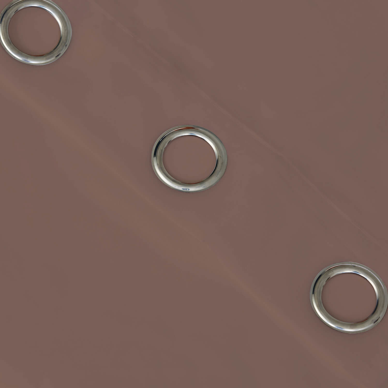 Outdoor Sheer Curtains Waterproof Grommet Top - Brown