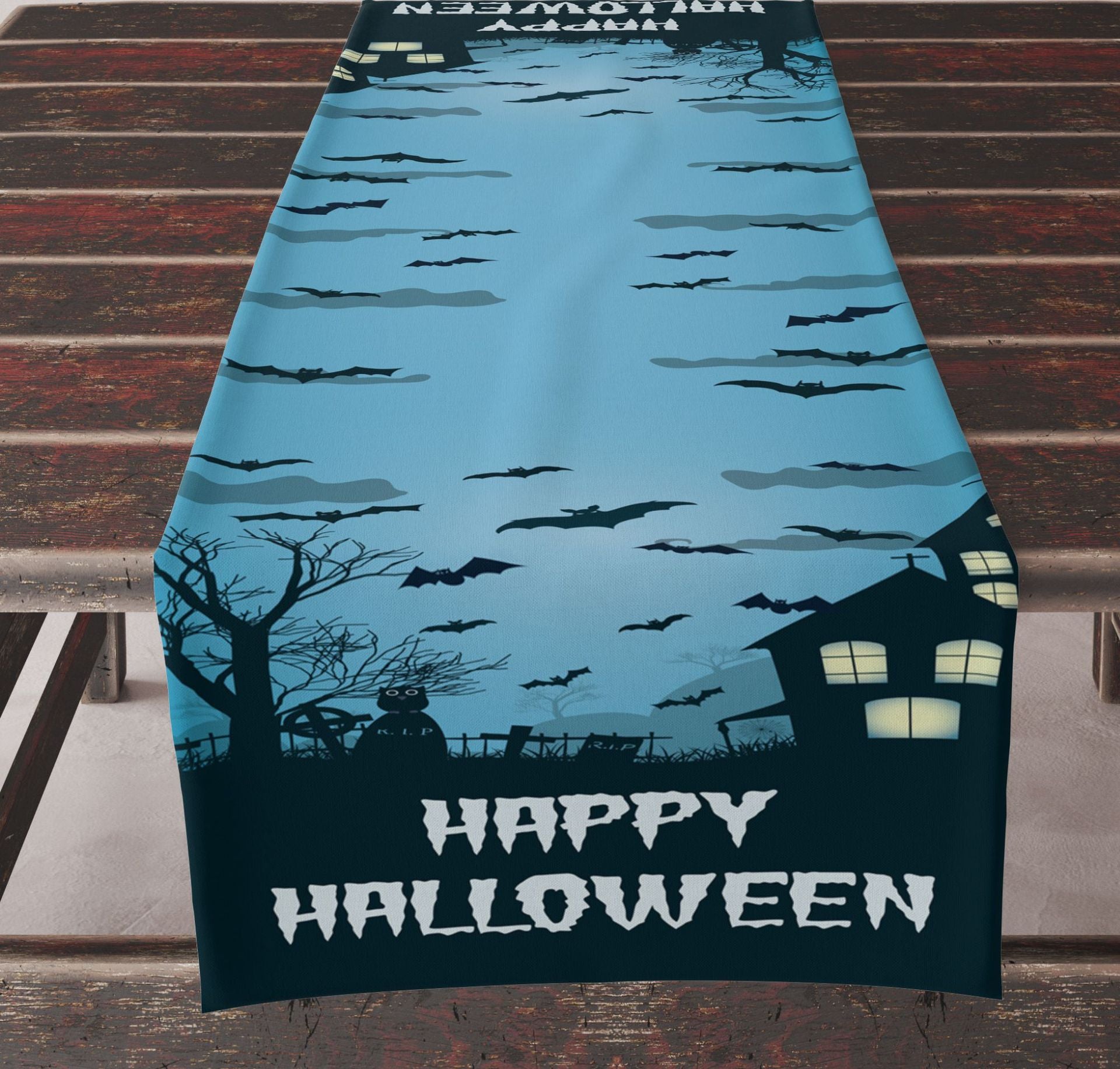 Halloween Table Runner Pattern