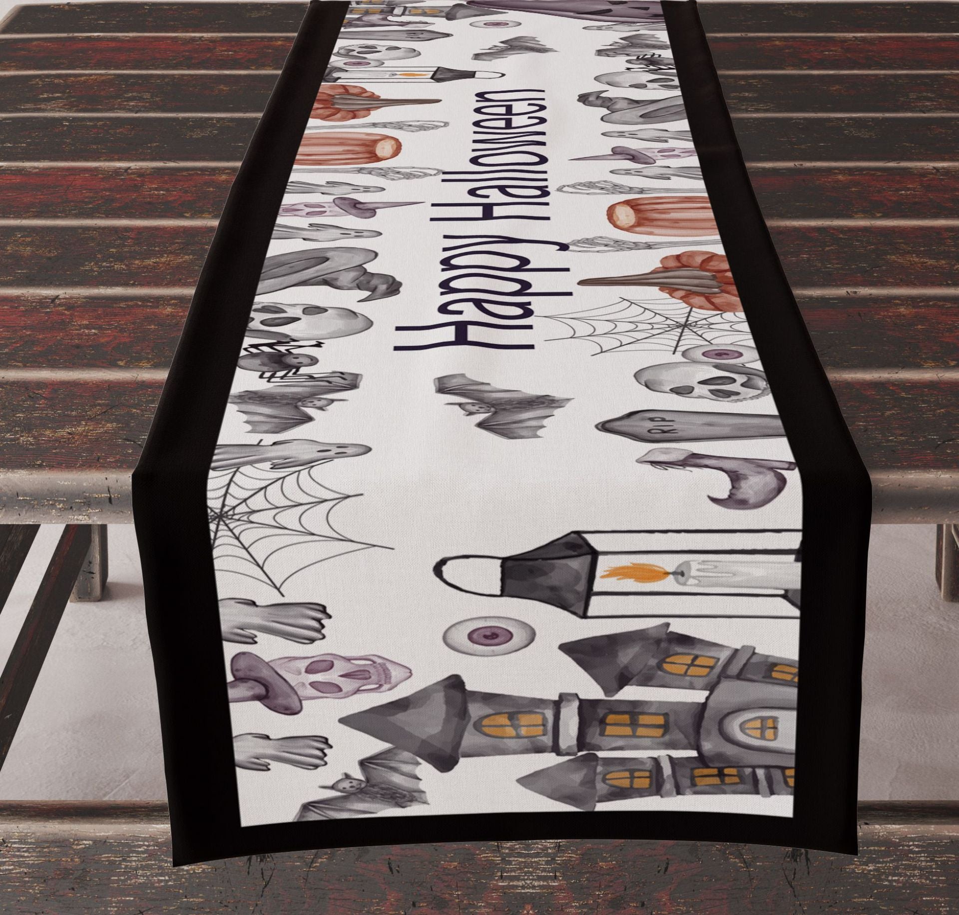 Halloween Table Runner Pattern