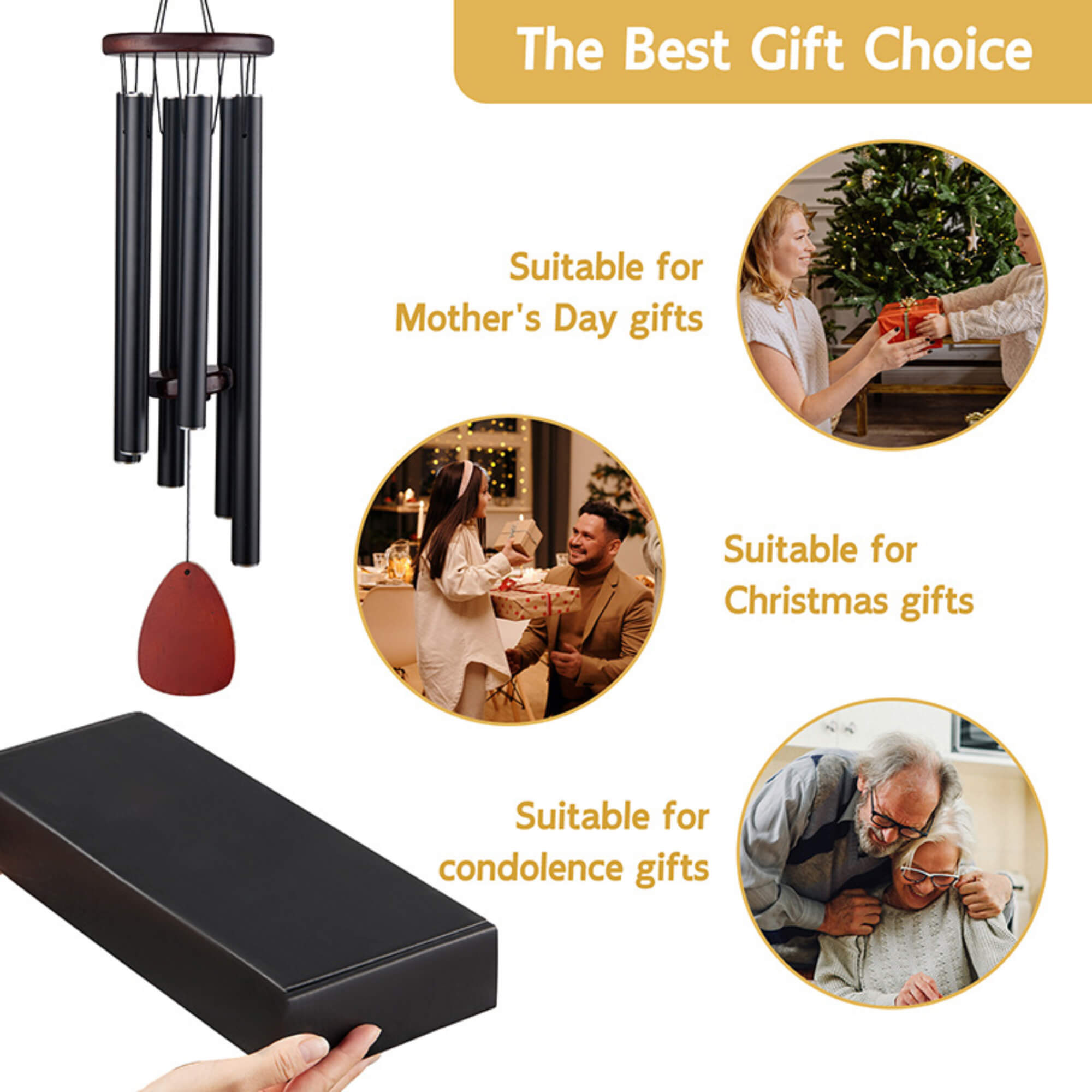 Aluminum Wind Chime Tubes 37 inches