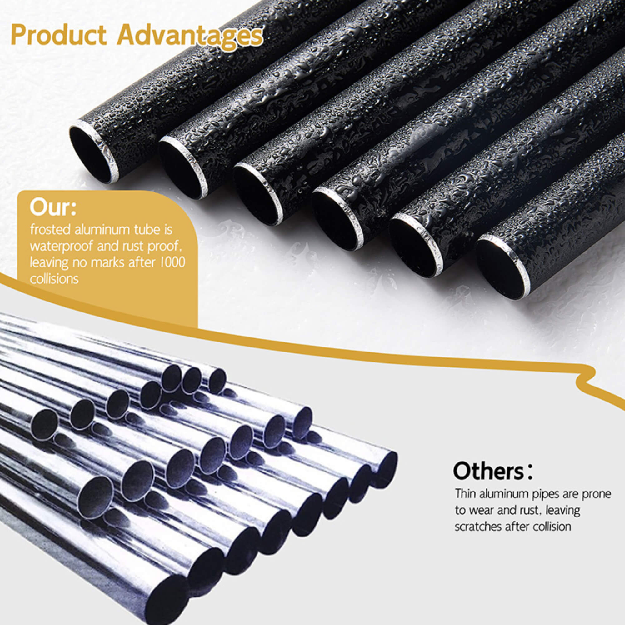 Aluminum Wind Chime Tubes 37 inches