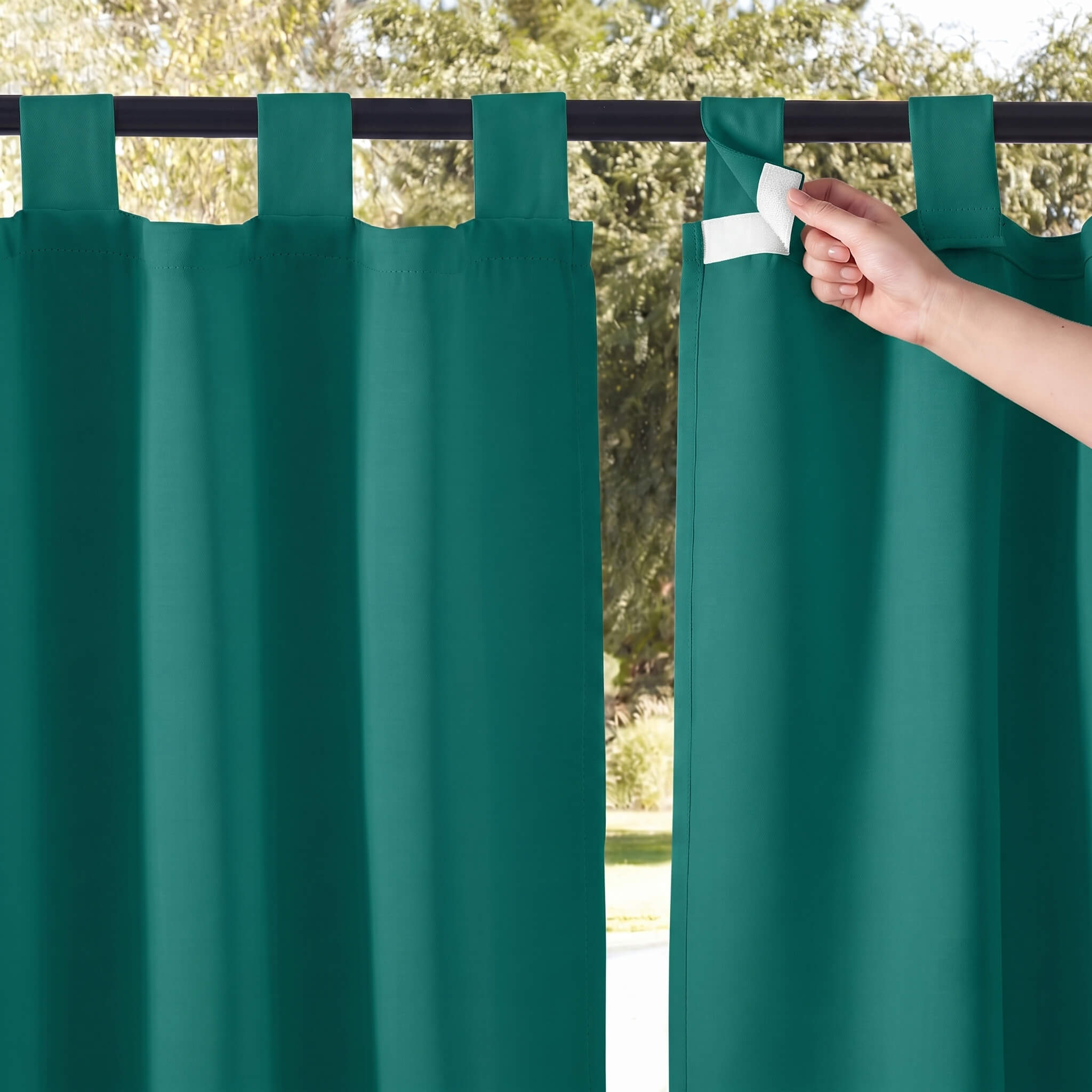 Outdoor Curtains Waterproof Grommet Top 1 Panel – view 4