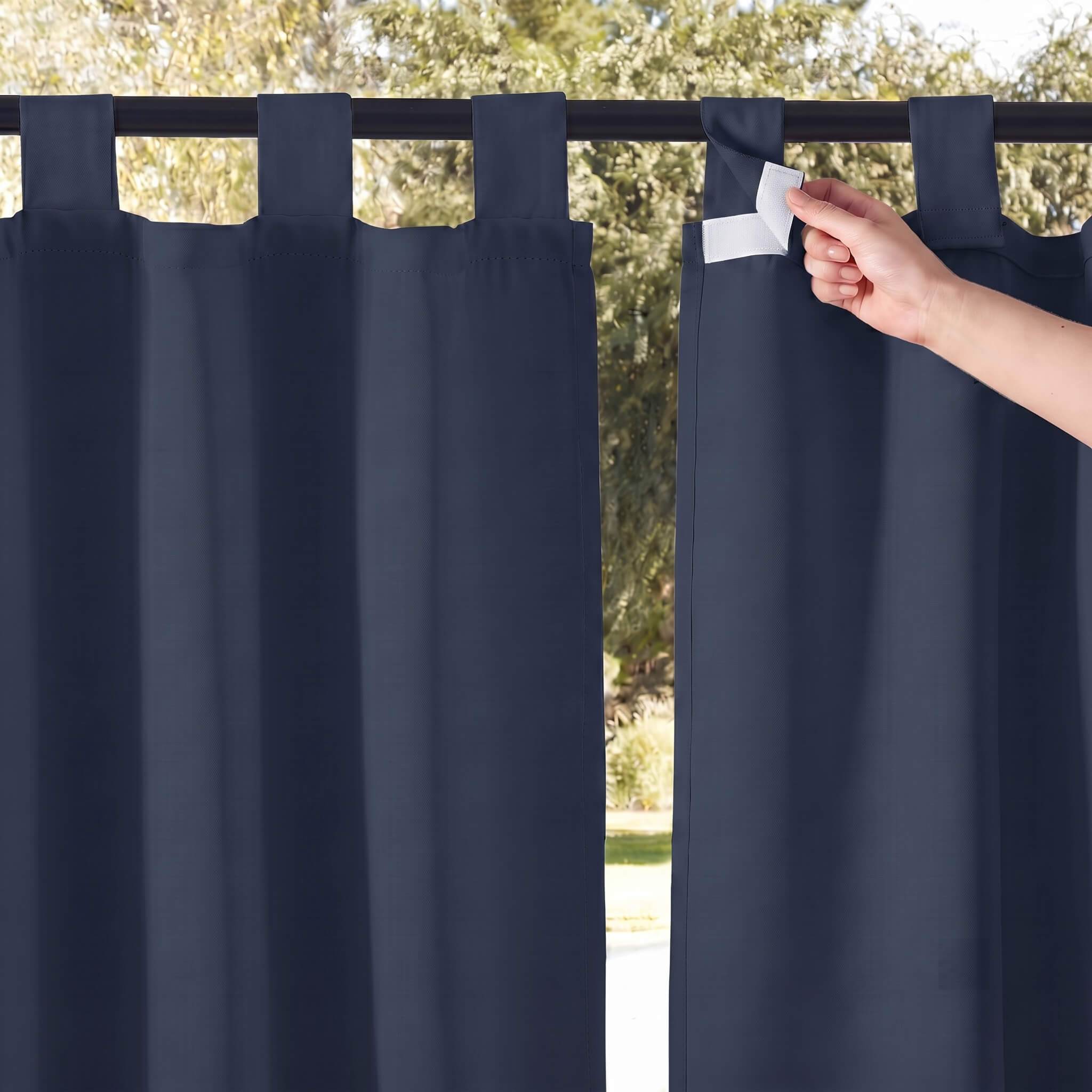 Outdoor Curtains Waterproof Grommet Top 1 Panel – view 4