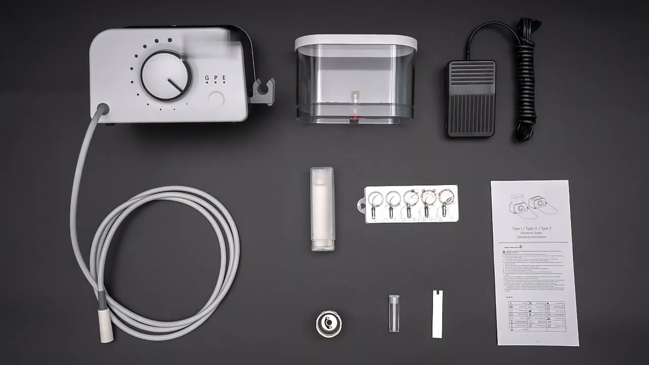 Portable LED Dental Ultrasonic Piezo Scaler with Water Supply