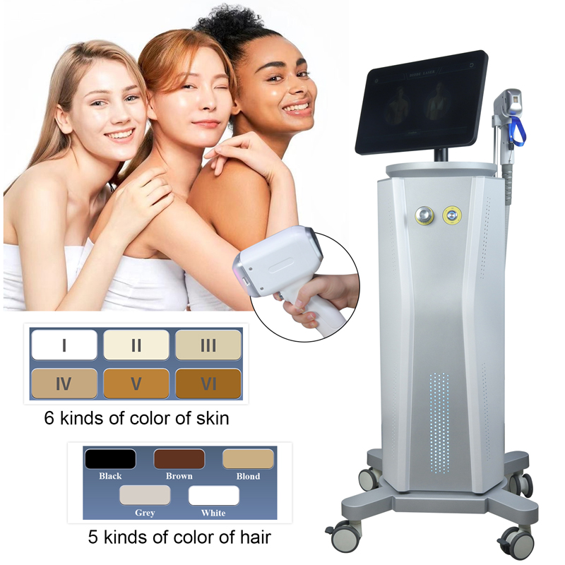 808 Diode Laser Hair Removal Beauty Machine