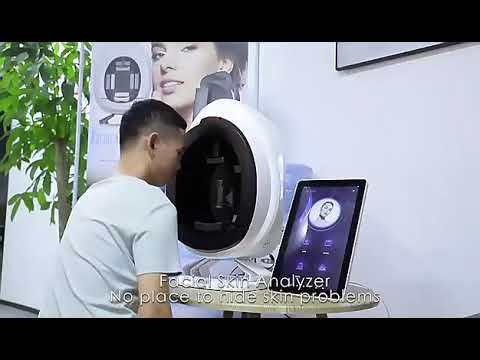 Face Skin Analyzer 3D Digital Image Diagnosis