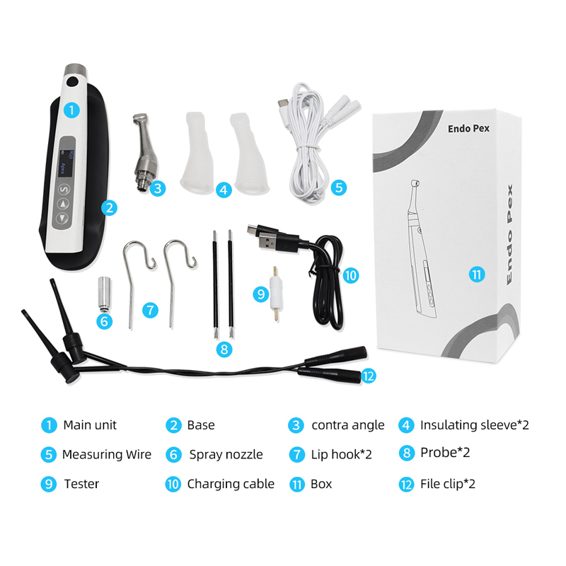 2 IN 1 Apex Locator with Endo Motor Dental Root Canal