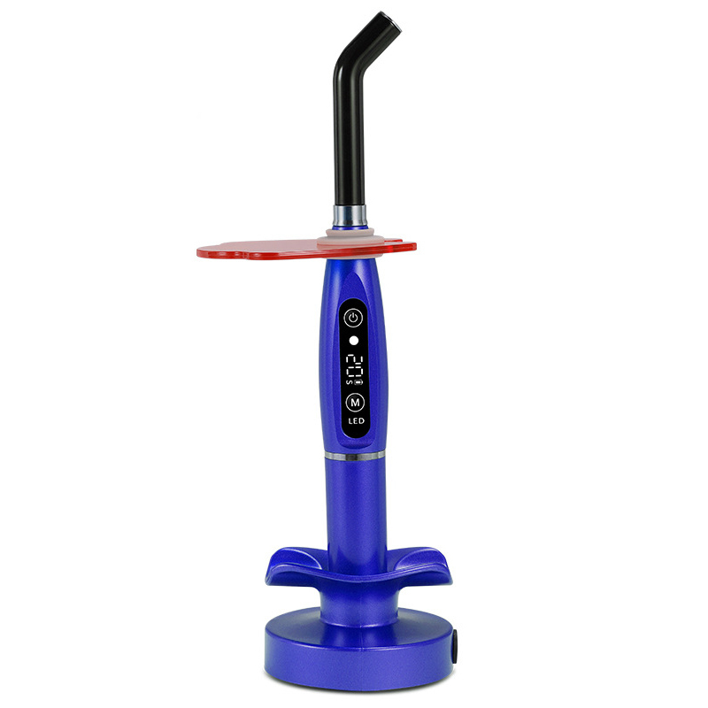 Fashion Type Colorful Cordless Dental Curing Light Lamp