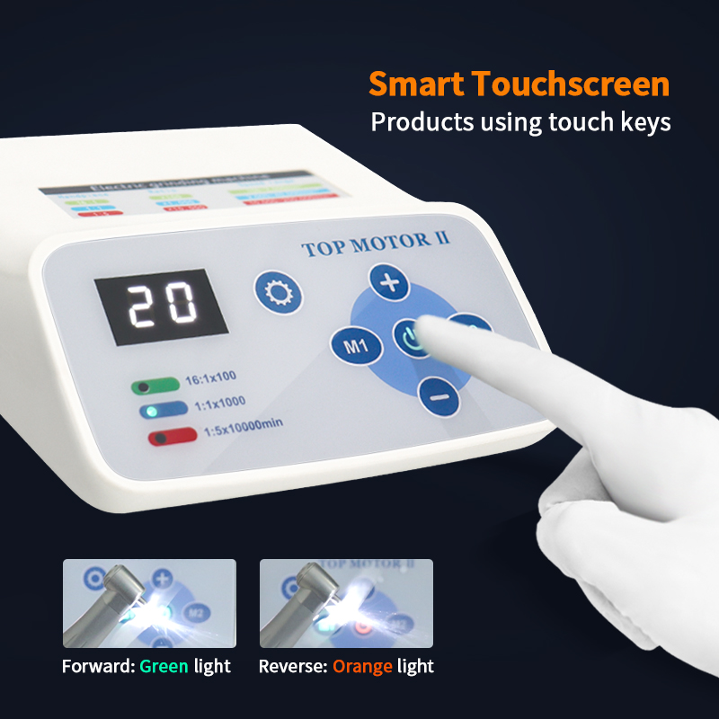Dental Electric Motor With Contra Angle 1:5 and 1:1