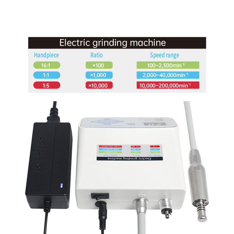 Dental Electric Motor With Contra Angle 1:5 and 1:1