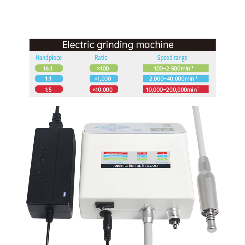 Dental Electric Motor With Contra Angle 1:5 and 1:1